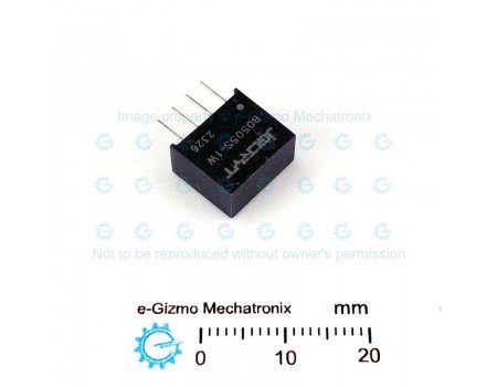 B0505S 5V 1W Isolated and Unregulated DC/DC Converter