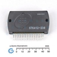 STK412-230 100Wx 2- Channel Class H Power Amp