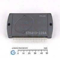 STK413-220A 80Wx 3- Channel Class H Power Amp