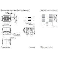TDK 22uH 0.25A 1812 SMD Common Mode Choke B82789C223N