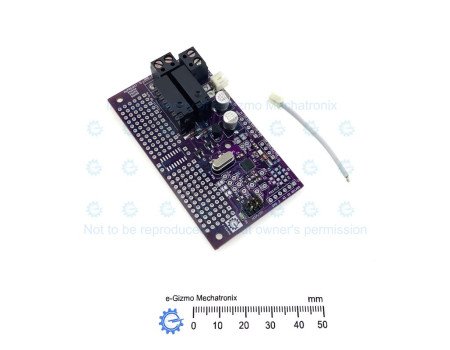 e-Gizmo ATMEGA88P Quick Prototyping Module with 2-Ch Relay