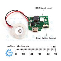 Humidifier Atomizer Mist Maker Kit Module with Mood Light and 2 Modes