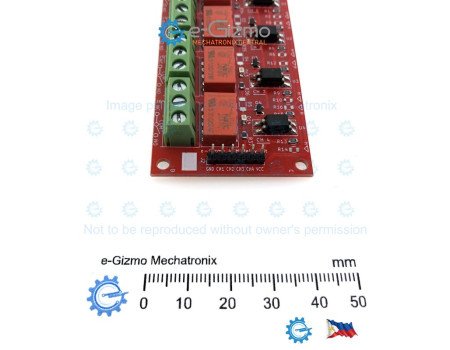 4-Channel 5V 2A Relay Module with High DC Voltage 220VDC Contact Rating