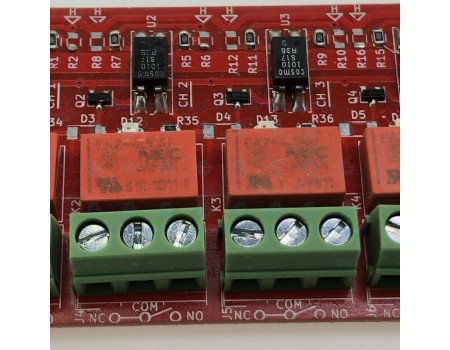 4-Channel 5V 2A Relay Module with High DC Voltage 220VDC Contact Rating