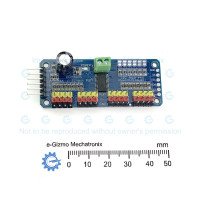 16 Channel 12-bit PWM Servo Driver I2C PCA9685