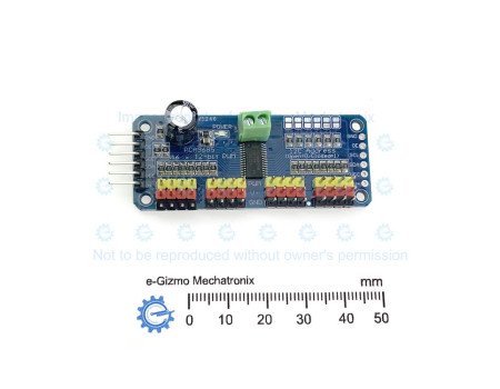 16 Channel 12-bit PWM Servo Driver I2C PCA9685