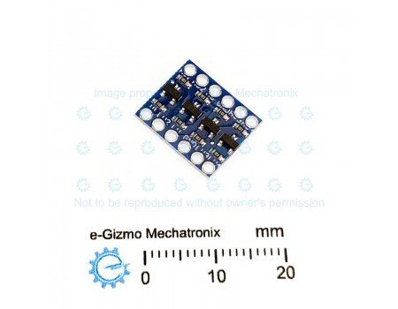 4 Channel Bi-directionalLevel Translator Module 3.3V 5V 4 Channel Bi-directionalLevel Translator Module 3.3V 5V