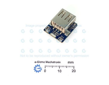 DIY Power Bank Module 3.7V 1s Li-ion Battery, 5V Output