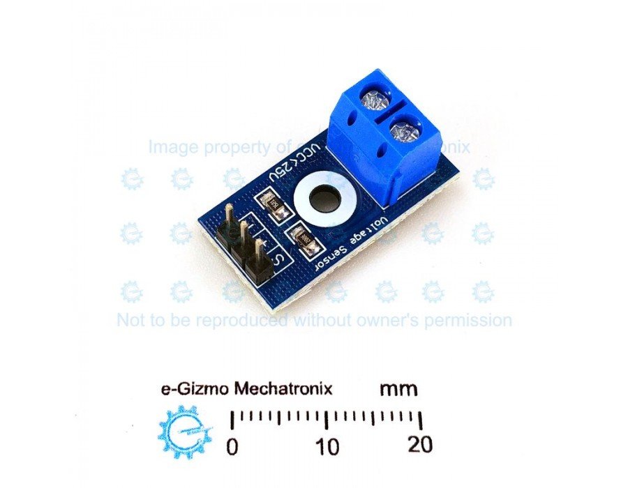 25V Voltage Divider Sensor Module