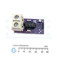 e-Gizmo 50A (125A peak) AC/DC Current Sensor Board HLSR 50-P with Terminal