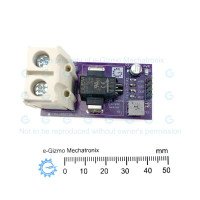 e-Gizmo 50A (125A peak) AC/DC Current Sensor Board HLSR 50-P with TRIMPOT