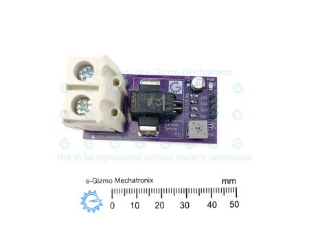 e-Gizmo 50A (125A peak) AC/DC Current Sensor Board HLSR 50-P with TRIMPOT