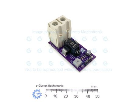 e-Gizmo 50A (125A peak) AC/DC Current Sensor Board HLSR 50-P with TRIMPOT