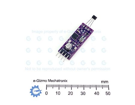 e-Gizmo Hall Magnetic Sensor Module A1314 with Digital & True Analog Output e-Gizmo Hall Magnetic Sensor Module A1314 with Digital & True Analog Output