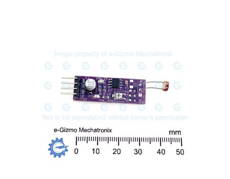 e-Gizmo Photosensitive LDR Light Sensor Module with Analog Out