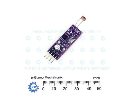 e-Gizmo Photosensitive LDR Light Sensor Module with Analog Out