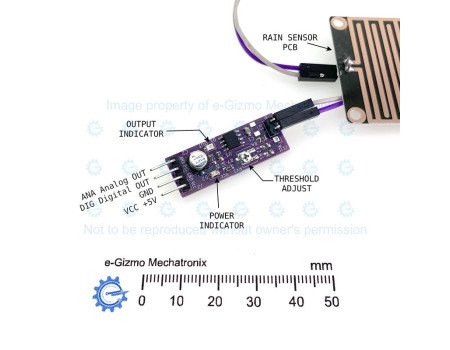 e-Gizmo Raindrop Detector Module e-Gizmo Raindrop Detector Module