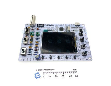 DSO183 500kHz Oscilloscope DSO Module + Built-in Signal Souces (Fully Assembled)