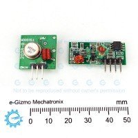433MHz RF Transmitter and Receiver Module