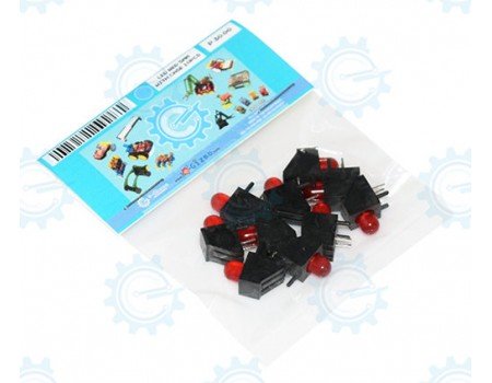 WP1533BQ-10P LED Red 5mm with case 10pcs