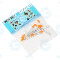 LOR3MM-10P Orange LED 3mm 10pcs