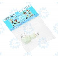 LYGSQ7612-3P Yellowgreen LED Square Type 7x6x12 3pcs