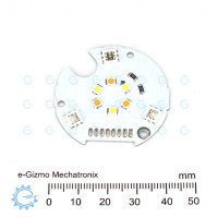 DIY Daylight + Warmwhite + RGB LED on 39mm Aluminum Substrate