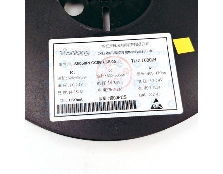 10pcs Tianlong 5050 SMD RGB LED TL-S5050PLCC06RGB