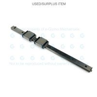 NSK Linear Motion Guide LM 15x9.5x294mm with 2x carriage [Refurbished]