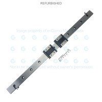 THK Linear Motion Guide LM 24x8.5x455mm with 2x carriage RSH12WZM [Refurbished]