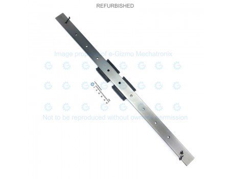 THK Linear Motion Guide LM 24x8.5x455mm with 2x carriage RSH12WZM [Refurbished]