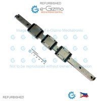 NSK Linear Motion Guide LM 15x9.5x294mm with 3x carriage [Refurbished]