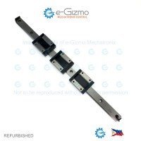 THK Linear Motion Guide LM 15x9.5x293mm with 3x carriage RSR15ZM [Refurbished]