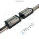 THK Linear Motion Guide LM 15x12.5x280mm with 2x carriage SSR15 [Refurbished]