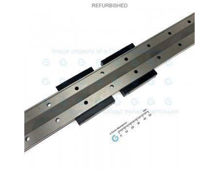 IKO Linear Motion Guide LM 42x10x438mm with 2x carriage LWLF42 [Refurbished]