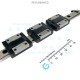 THK Linear Motion Guide LM 12x7.5x220mm with 3x carriage RSH12ZM [Refurbished]