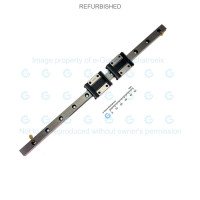 THK Linear Motion Guide LM 12x7.5x283mm with 2x carriage RSR12ZM [Refurbished]