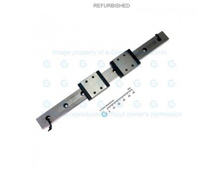 IKO Linear Motion Guide LM 18x7x240mm with 2x carriage LWLF18B [Refurbished]