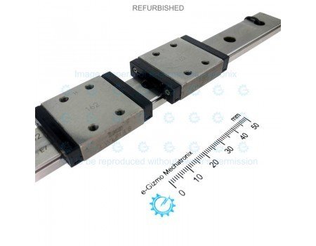 IKO Linear Motion Guide LM 18x7x240mm with 2x carriage LWLF18B [Refurbished]