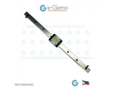 NSK Linear Motion Guide LM 15x9.5x310mm with 1x carriage [Refurbished]