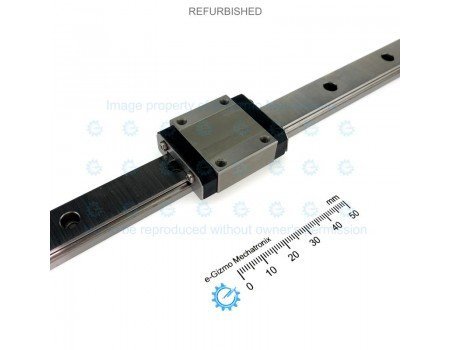 NSK Linear Motion Guide LM 15x9.5x310mm with 1x carriage [Refurbished]