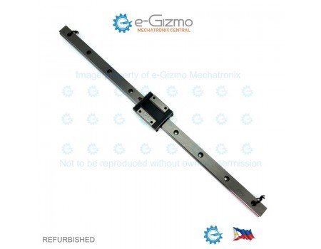 THK Linear Motion Guide LM 15x9.5x349mm with 1x carriage RSR15ZM [Refurbished]