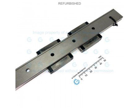 IKO Linear Motion Guide LM 24x8x239mm with 2x carriage LWLF24B [Refurbished]