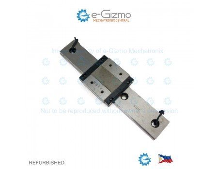 THK Linear Motion Guide LM 24x8.5x139mm with 1x carriage RSR12WVM [Refurbished]