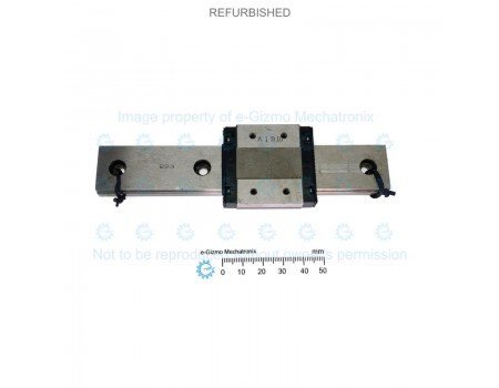 THK Linear Motion Guide LM 24x8.5x139mm with 1x carriage RSR12WVM [Refurbished]