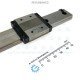 THK Linear Motion Guide LM 24x8.5x139mm with 1x carriage RSR12WVM [Refurbished]