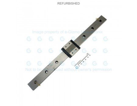 THK Linear Motion Guide LM 24x8.5x318mm with 1x carriage SRS12WM [Refurbished]