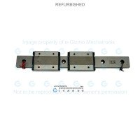 NB Linear Motion Guide LM 24x8x230mm with 2x carriage SEBS12WAY [Refurbished]