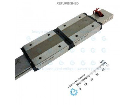 NB Linear Motion Guide LM 24x8x230mm with 2x carriage SEBS12WAY [Refurbished]