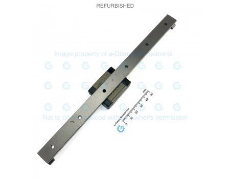 THK Linear Motion Guide LM 15x9.5x229mm with 1x carriage RSR15VM [Refurbished]
